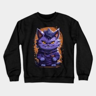 Cat Gengar Crewneck Sweatshirt